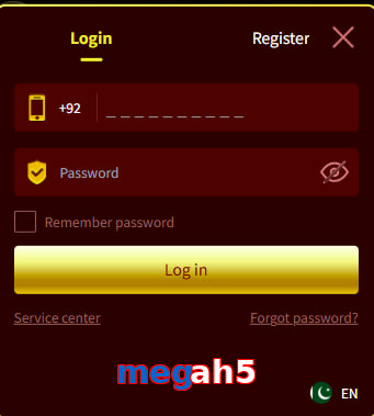 Megah5 login preview